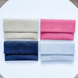 Sparkle Sleek Envelope Clutch